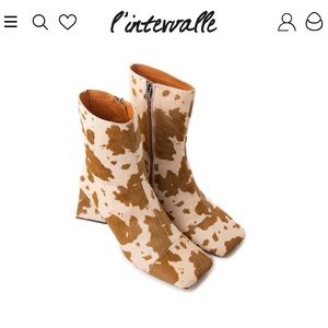 L’intervalle Horgen Cow Pony Boots